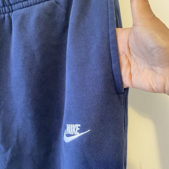 Nike Men Sweatpants Jogger Blue Athletic Active Outdoor Hiking Pants Y2K Logo XL - Picture 8 of 11